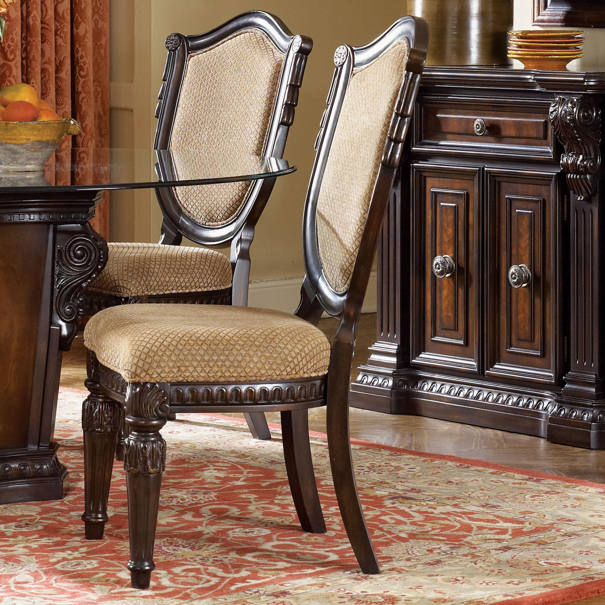 Fairmont Designs Grand Estates Upholstered Side Chair w/ Shield Back